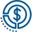 Icon mit Dollarzeichen